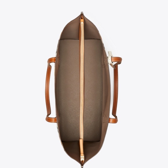 Tory Burch PERRY PRINTED TRIPLE-COMPARTMENT TOTE - Picture 8 of 12